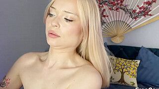 Blonde Slut Gets Doggy Fucked From Behind - ah-me.com