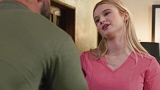 Seth Gamble - Busty masseuse tit fucking her customer - ah-me.com