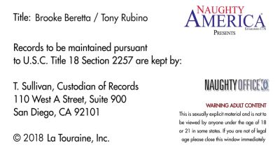 Masturbating Boss Gives A Blindfolded Blowjob To A Big Dick With Brooke Beretta And Tony Rubino - hotmovs.com