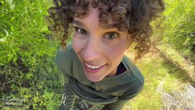 Big Booty Best Friend Cheats With Me in Public - Doggystyle & Blowjob Outdoor Sex - xxxfiles.com