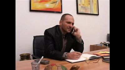 Big Dick Boss Pounds Blonde Bambola's Ass in Anal Office Fuck - xxxfiles.com - Italy