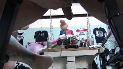 Cream - Big Tits Femdom Pegging - Busty Strapon Dominatrix Makes Him Cum From His Asshole - veryfreeporn.com - Britain