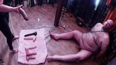 Mature British Mistress Satana's Cock Sucking Training Part 2 - BBW Domination & Deep Throat Gagging - veryfreeporn.com - Britain