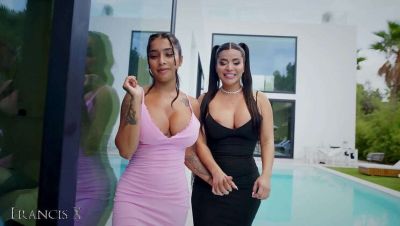 Jesus Reyes - Sara Retali - Yasmina Khan - Jason Carrera - Outdoor Gangbang with 9 Guys & 2 Sluts - Anal, DP & Lingerie Fuck - veryfreeporn.com