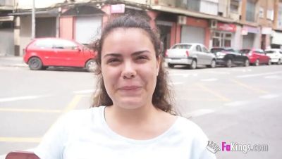 Mia Lopez 19 Year Old Latina with Huge Tits Seduces Random Stranger for Sex - porntry.com - Spain