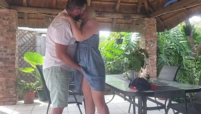 Amateur Blonde Wife Creampie Fucking on Patio While Husband at Work - xxxfiles.com