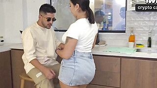 Sultry Latina maid FerMaxwellx plumbs Emily Fox in hottest XXX porn! - ah-me.com