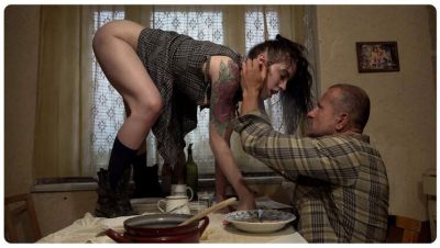 Brittany Bardot - Anna De-Ville - George Uhl - Anna De Ville - Anna de Ville & Brittany Bardot Perverse Family Sex - Brunette MILF Mom Hardcore Fuck with George Uhl - xxxfiles.com - Britain