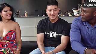 Hubby catches mate and wifey in super-steamy gonzo porn act! - ah-me.com