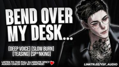 YSF Professor Spanks Your Ass Raw - Male Dom Moaning & Dirty Talk - veryfreeporn.com - Britain - Usa