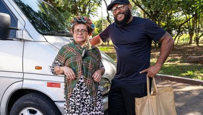 Old Granny Gets Anal Fucking with BBC on Bus - Rough Doggy Style & Missionary - porntry.com