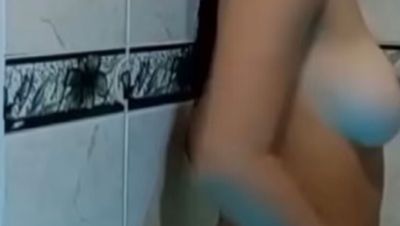 Stepmom's Bathroom Sex - Big Booty Amateur Babe with Natural Tits Fucked Hard - porntry.com