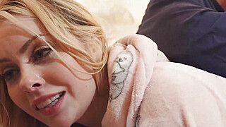 Haley Spades - Pajama Party with Stepdad: Super Horny, Dissolute Hardcore Porn! - ah-me.com