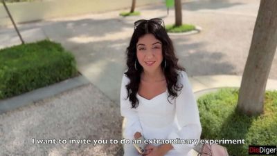 Katty West - Public Agent Fucks Skinny Brunette for iPhone - Huge Cumload Facial Outside - xxxfiles.com