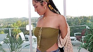 Ebony newcomer big dicked on casting - ah-me.com