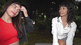 Public Pickup - We made her join a three-way in a park - extreme lovemaking with a enslaved teen! - ah-me.com