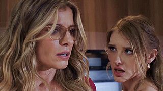 Melody Marks - Milf fucks both stepson and stepdaughter - ah-me.com