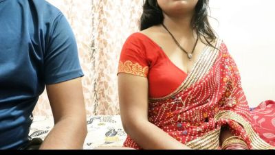 Desi Bhabhi Surprised by Naked Devar After Shower - Hindi Audio Sex with Big Tits & Creampie - xxxfiles.com - India