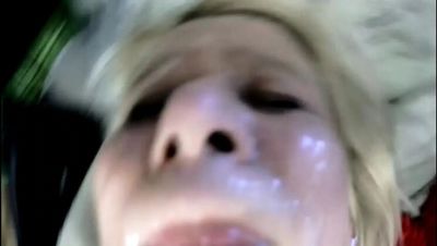 Mature German Housewife Lotusblume Gets Facial Cumshot - Amateur Blowjob & Sucking Sperm Load - veryfreeporn.com - Germany