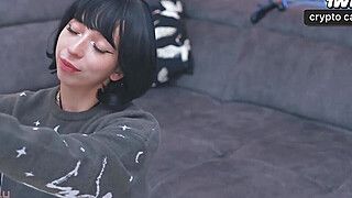 Nymph - Halloween cheating creampie with hot alt nymph and massive ass, flawless twat and rough sex. - ah-me.com