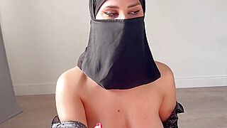 MUSLIM GIRL MAKES TITS FUCK AND BLOWJOB - ah-me.com