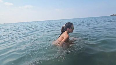 Amateur Teen Brunette MILF Outdoor Beach Sex Chat By The Sea - Hot Brunette Wife Fucked On Nude Beach HD - xxxfiles.com