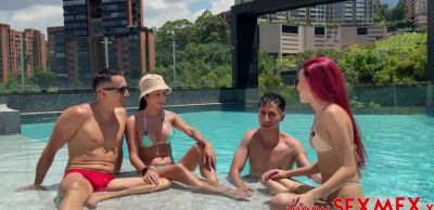 Two Hot Couples Ashley Sanz - inxxx.com