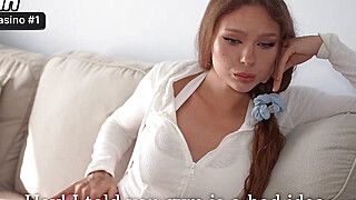 Hot Russian damsel cheats on husband with masseur, splatters and spunks on face. Best amateur porn! - ah-me.com - Russia