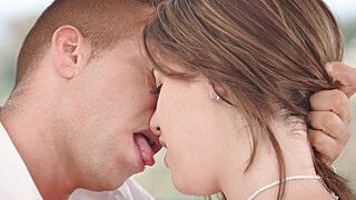 Curvy Beauty Gives BF Special Gift - Ellie Nova - ah-me.com