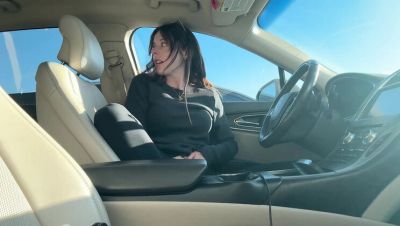 Amateur Brunette MILF Nadia Foxx Public JOI & Car Fucking 4K - porntry.com - Britain - Canada