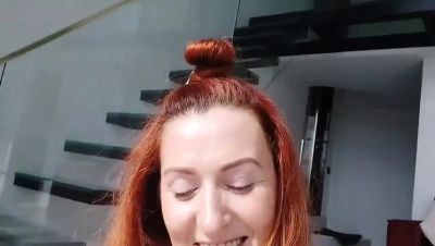 Horny Redhead Housewife GinnaGg Hairy Pussy Solo Amateur HD - porntry.com - Russia