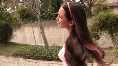 Amia Miley - Chris Strokes - Darcy Tyler & Husband Seduce Teen Amia Miley - Threesome Fuck with Big Tits & Huge Cock - xxxfiles.com - Britain