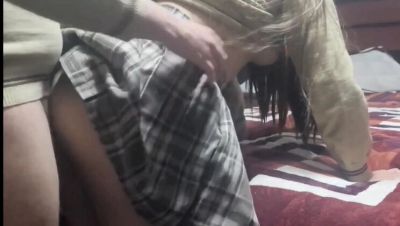 Astrid Cute Homemade Creampie - Sneaky Sex with Friend's Girlfriend in School Uniform - Don't Tell Him Part 2 - porntry.com - India - Spain - Mexico