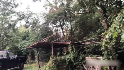 My Wife Luna Horny Outdoor Fuck with Gardener - Amateur Italian Couple Real Sex - veryfreeporn.com - Italy