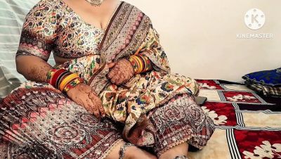 Bhabhi Anal Sex Hindi Audio - Karwachauth Special with Big Ass Desi Aunty Hard Fucked - porntry.com - India