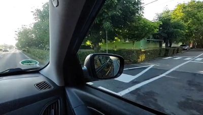 Horny Mature Step Mom Shows Sexy Legs in High Heels on Morning Office Drive - veryfreeporn.com - Britain - Romania