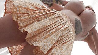 BlacksOnBlondes - Cubbi Thompson's Sweaty Little Pussy Gets Fucked - ah-me.com