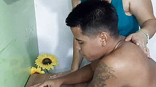 Hot stepmother has wild sex with her stepson - ah-me.com