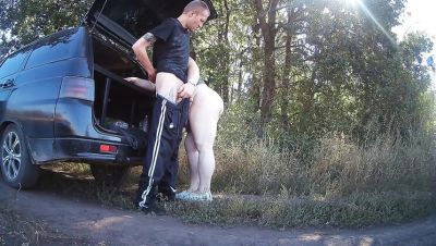 MILF stepmom gets fucked doggy style in the park - deep throat blowjob and cum swallowed twice - xxxfiles.com