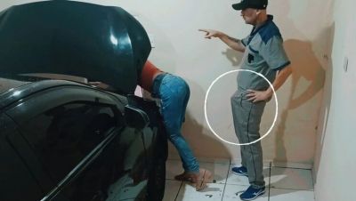 Naughty Latina Mechanic Fucks Horny Girl in Garage - Amateur Squirting & Cumshot - veryfreeporn.com - Brazil - Spain - Portugal