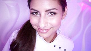 Nina North - Swallow Salon - Natural Babe Loves to Swallow - ah-me.com