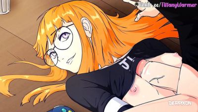 TiffanyWarmer Blowjob Creampie Hardcore - Petite Ukrainian with Perfect Body Fucks Big Cock in Persona 5 Hentai Parody - veryfreeporn.com - Britain - Ukraine