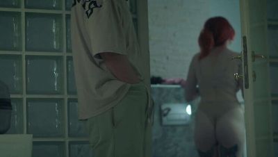 Step Mom Fucks Step Son in Hotel Bed - Creampie Surprise! - porntry.com