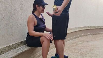 Muscular Dyke Loses Bet, Forced to Suck Dick and Give Up Pussy For First Time - Outdoor Humiliation - veryfreeporn.com - Brazil