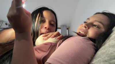 Playing With My Friend While No One Is Watching Us - hclips.com