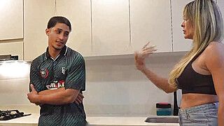 Monique Fuentes - Sexy stepmother fucks her stepson while her husband is at work - ah-me.com