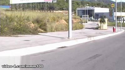 Hot hungarian pornstar Cristina Bella in one in her first porn video - MMM100 - hotmovs.com - Hungary