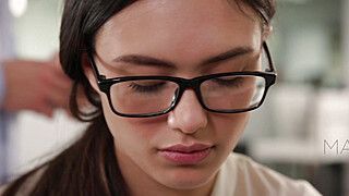 Markus Dupree - Maya Grand, Markus Dupree - Anal Lessons for Sexy Nerd - ah-me.com