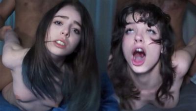 Alexis Crystal - Lia Lin - Snow White Teens Get Rough Doggystyle Fuck - Petite Amateur Pounded Hard - porntry.com