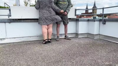 Mature MILF Handjob Makes Me Cum on Her Big Ass Outdoor - porntry.com - Ukraine